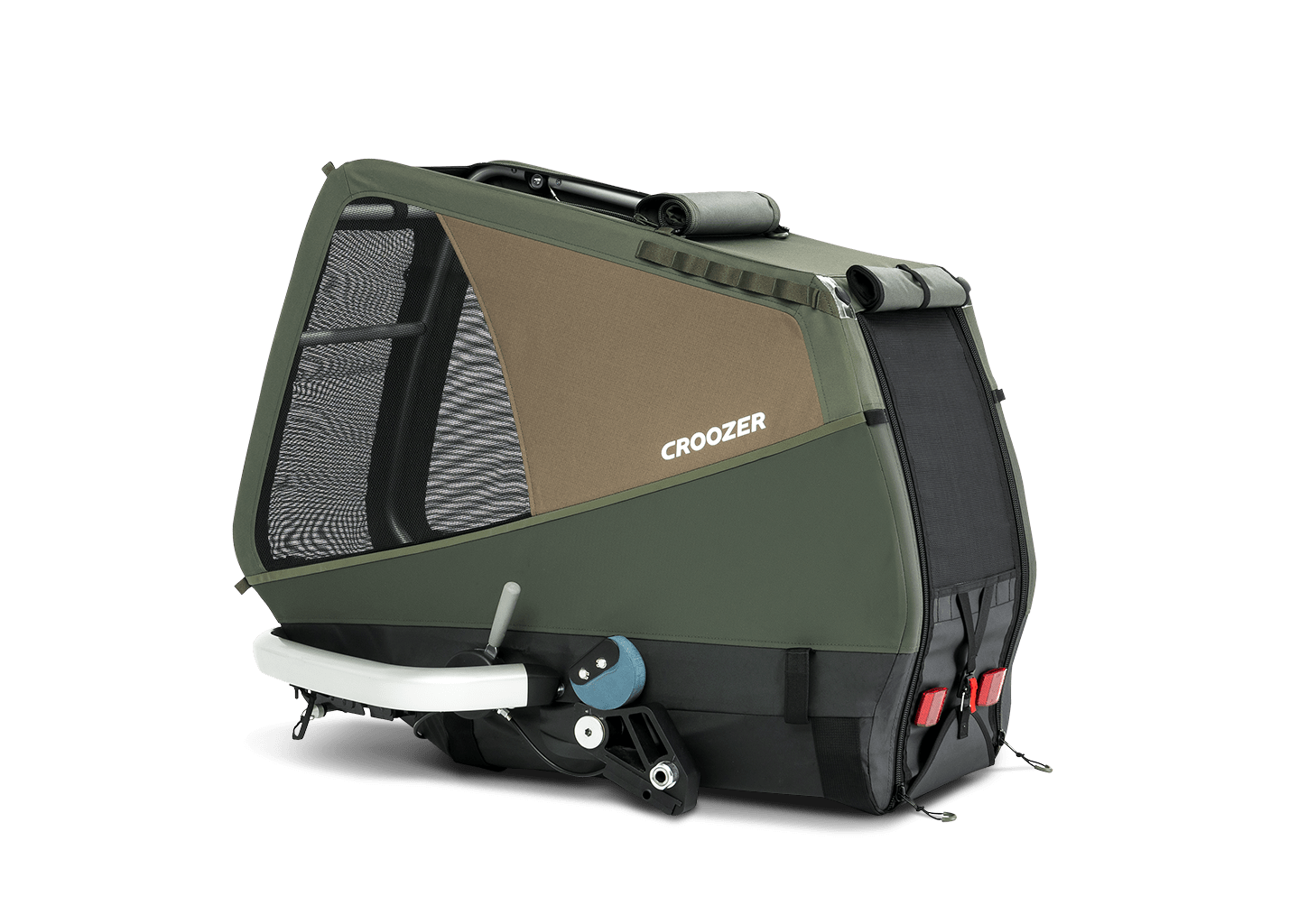 Croozer Dog Enna – Hundeanhänger Größe L (Moss Green) Croozer Dog Enna – Hundeanhänger Größe L (Moss Green) – Ansicht 5