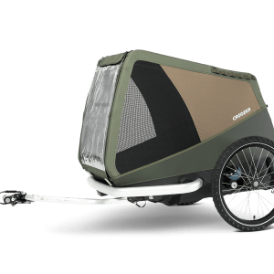 Croozer Dog Mikke – Hundeanhänger Größe XL (Moss Green)