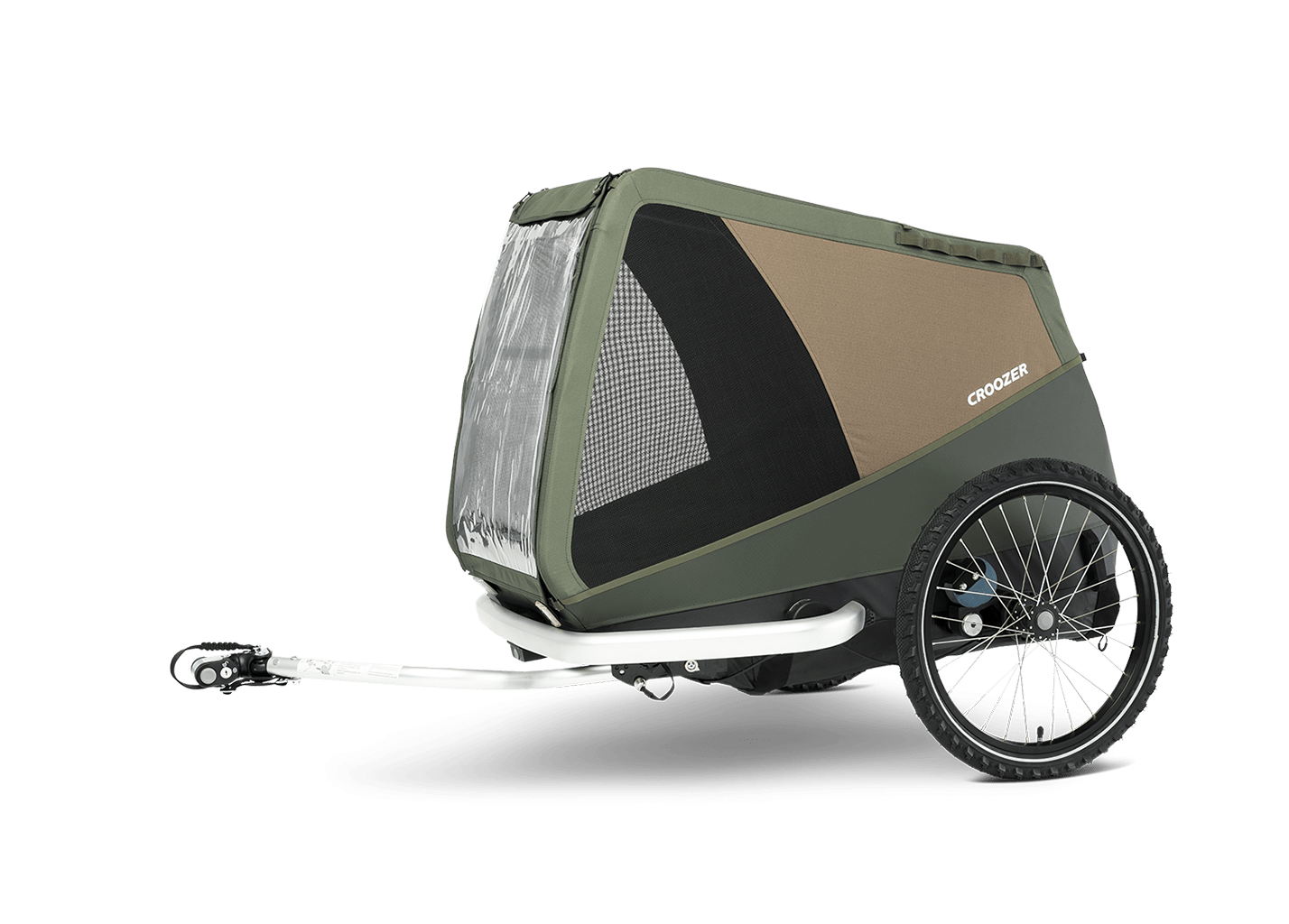 Croozer Dog Mikke – Hundeanhänger Größe XL (Moss Green) Croozer Dog Mikke – Hundeanhänger Größe XL (Moss Green)