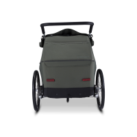 Croozer Ellma – Zweisitzer Fahrradanhänger & Kinderwagen, Moss Green Croozer Ellma – Zweisitzer Fahrradanhänger & Kinderwagen, Moss Green – Ansicht 4