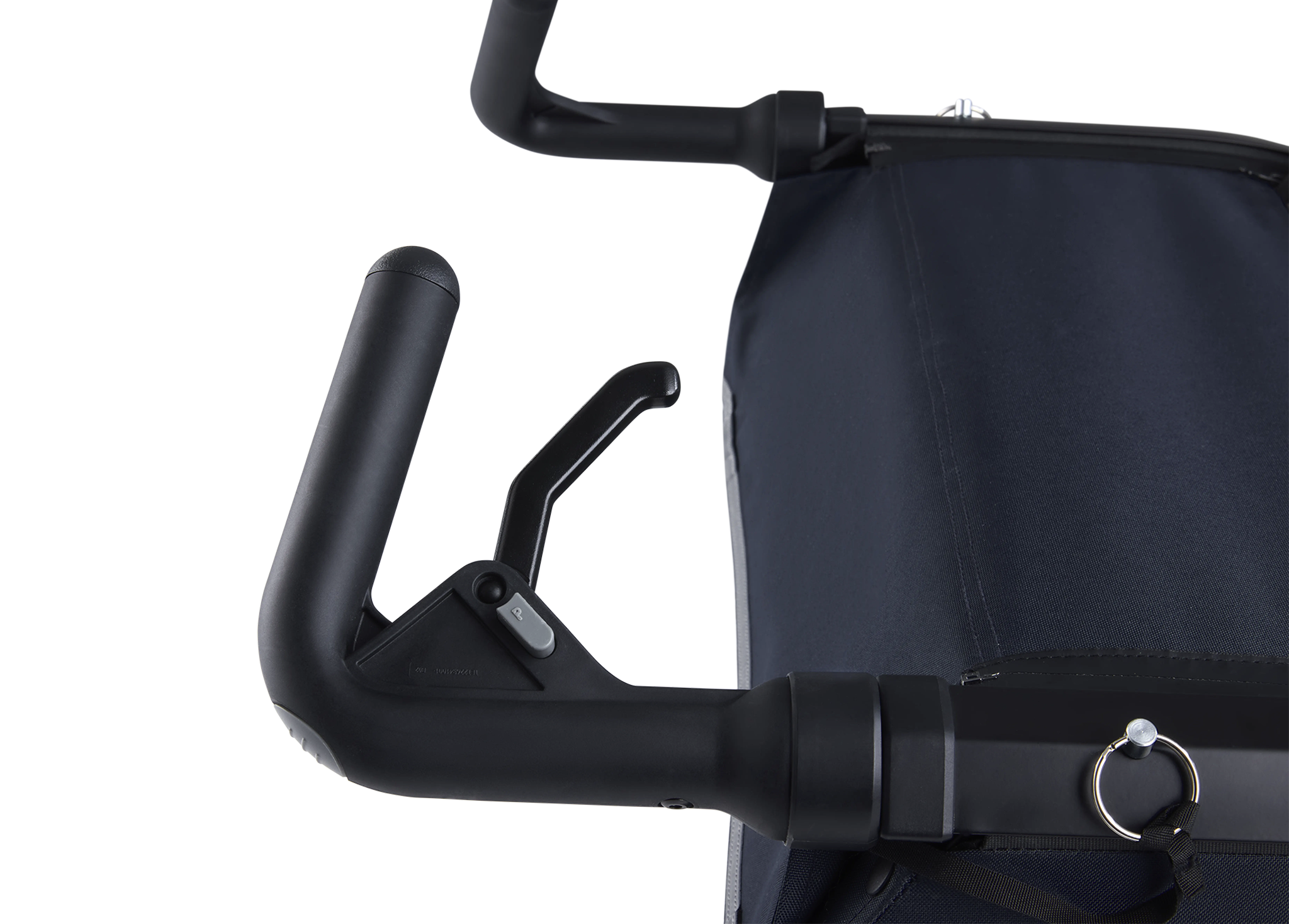 Croozer Lykke – Faltbarer Zweisitzer (Fahrradanhänger & Kinderwagen), Blueberry Blue Croozer Lykke – Faltbarer Zweisitzer (Fahrradanhänger & Kinderwagen), Blueberry Blue – Ansicht 6