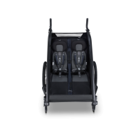 Croozer Lykke – Faltbarer Zweisitzer (Fahrradanhänger & Kinderwagen), Blueberry Blue Croozer Lykke – Faltbarer Zweisitzer (Fahrradanhänger & Kinderwagen), Blueberry Blue – Ansicht 8