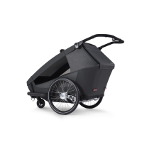Croozer Yuuna – Modularer Fahrradanhänger (Kid/Dog/Cargo), Moonlight Black Croozer Yuuna – Modularer Fahrradanhänger (Kid/Dog/Cargo), Moonlight Black – Ansicht 4