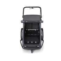 Croozer Yuuna – Modularer Fahrradanhänger (Kid/Dog/Cargo), Moonlight Black Croozer Yuuna – Modularer Fahrradanhänger (Kid/Dog/Cargo), Moonlight Black – Ansicht 6