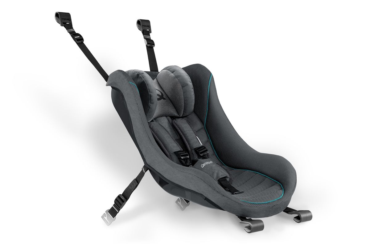 Qeridoo Babyschale (dunkelgrau) Qeridoo Babyschale (dunkelgrau) – Ansicht 2