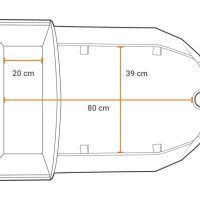 Qeridoo Cargo Einlegeplatte Einsitzer Qeridoo Cargo Einlegeplatte Einsitzer – Ansicht 6