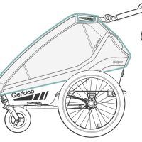 Qeridoo Regenschutz Kidgoo 2 Qeridoo Regenschutz Kidgoo 2 – Ansicht 3